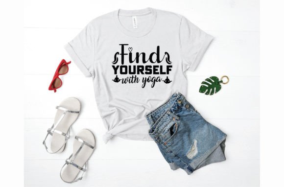 Find Yourself with Yoga Graphics Freebies