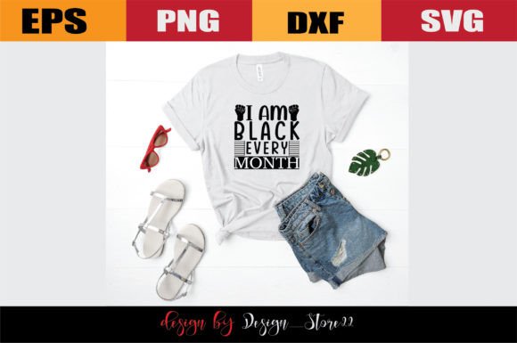 I Am Black Every Month: Graphics for Freebies