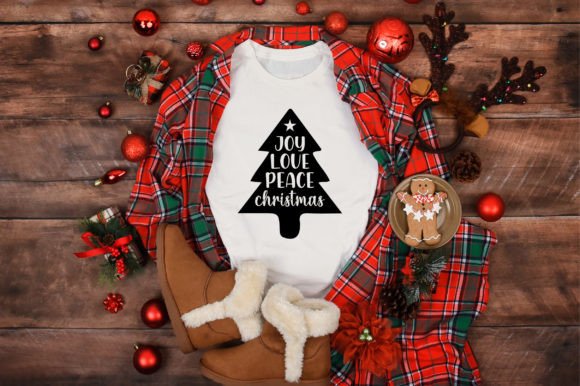 Joy Love Peace Christmas Graphics & Freebies