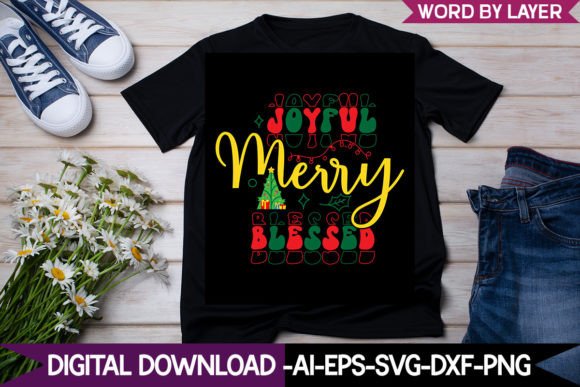 Joyful Merry Blessed: Freebies & Graphics Review