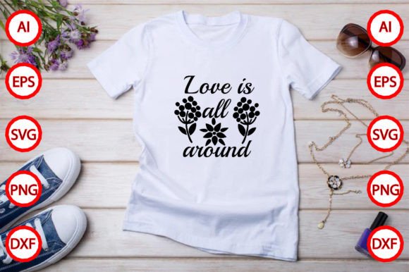 Love is All Around: Premium Graphics Freebies